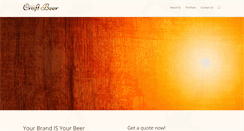 Desktop Screenshot of brandcraftbeer.com