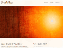 Tablet Screenshot of brandcraftbeer.com